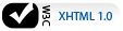W3C Valid xhtml